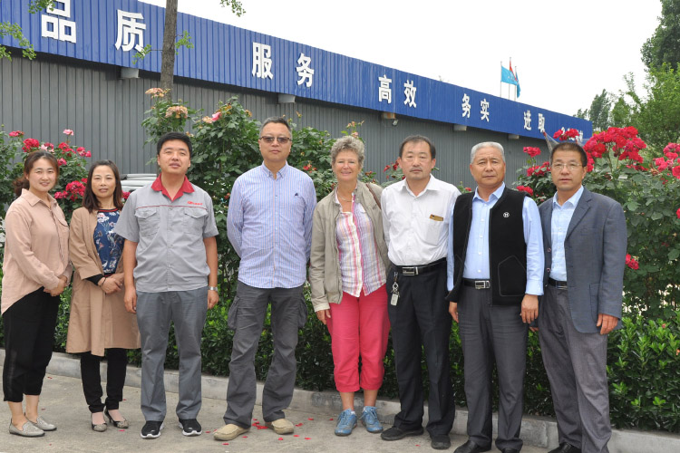 瑞士客戶來訪